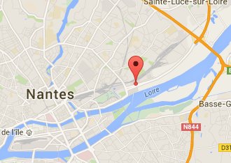 Access map to Annexx Nantes Est