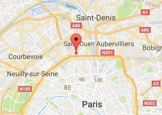 Access map to Annexx Saint-Ouen