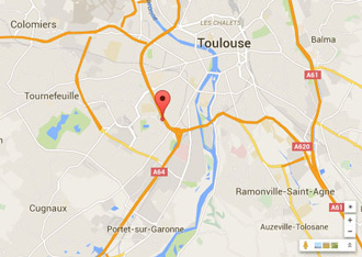 Access map to Annexx Université