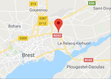 Access map to Stockez vous-mêmes Brest